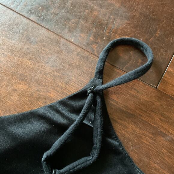 Forever 21 Gold Studded Spaghetti Strap Crop Top - Sz S - Picture 4 of 4